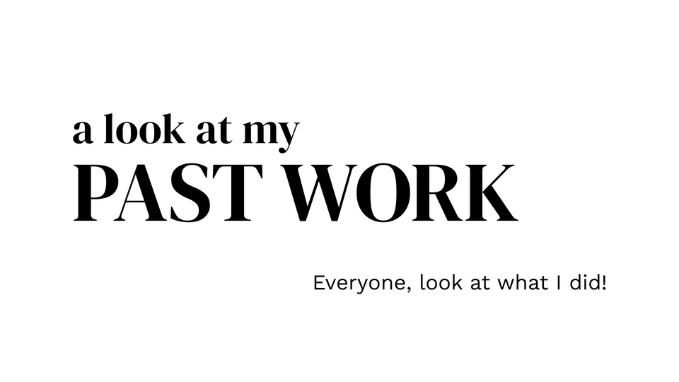 What kind of work I do